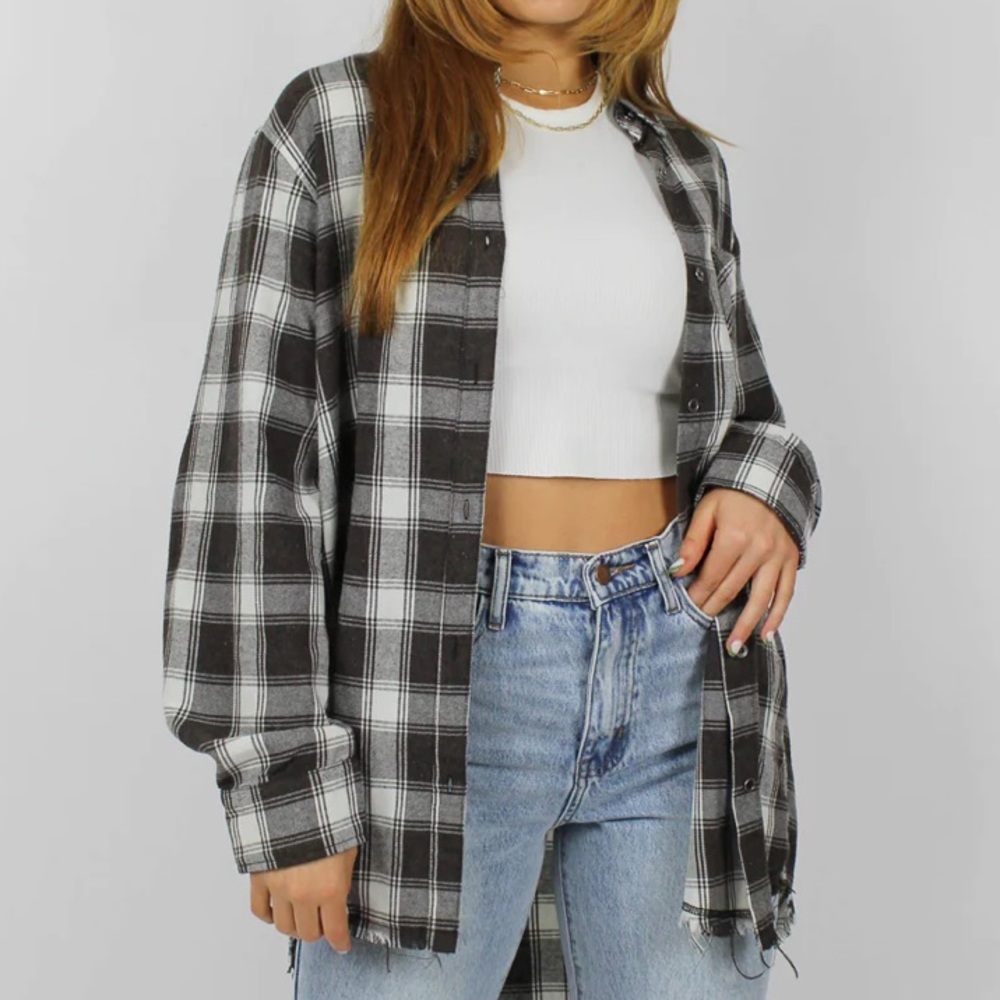 Grey Bandit Espresso Flannel